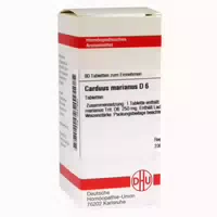Carduus Marianus D 6 Tabletten 80 st