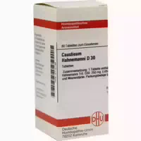 Causticum Hahnemanni D 12 Tabletten 80 St Tabletten