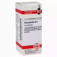 Chamomilla D 2 Globuli 10 g Globuli