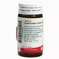 Wala Chamomilla E Radice D6, Globuli Velati 20 g Globuli