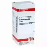 Cholesterinum D 6 Tabletten 80 St Tabletten