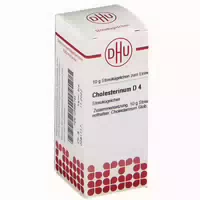 Cholesterinum D 4 Globuli 10 g Globuli