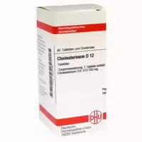 Cholesterinum D 12 Tabletten 80 St Tabletten