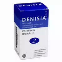 Denisia 2 Chronische Bronchitis 80 st Tabletten