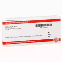 Dhu Gelsemium D12 Ampullen 8 X 1 ml