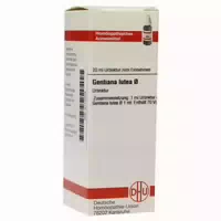 Gentiana Lutea Urtinktur 20 Ml Dilution