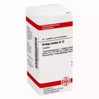Ginkgo Biloba D 12 Tabletten 80 st Tabletten