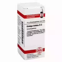 Ginkgo Biloba D 3 Globuli 10 G Globuli