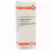 Ginkgo Biloba D 4 Dilution 20 ml Dilution