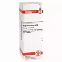Hepar Sulfuris D 12 Dilution 20 Ml Dilution