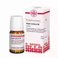 Hepar Sulfuris D 6 Tabletten 80 St Tabletten