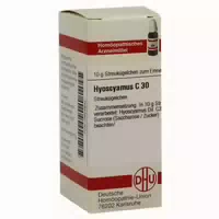 Hyoscyamus C 30 Globuli 10 g Globuli