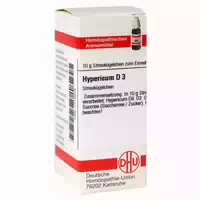 Hypericum D 3 Globuli 10 G Globuli