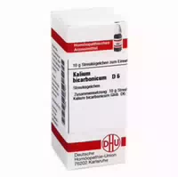 Kalium Bicarbonicum D 6 Globuli 10 G Globuli