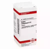 Kalium Carbonicum D 12 Tabletten 80 St Tabletten