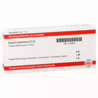 Kalium Carbonicum D 30 Ampullen 8x1 Ml