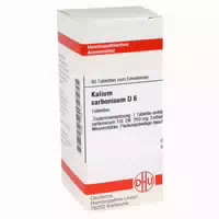 Kalium Carbonicum D 6 Tabletten 80 St Tabletten