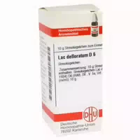 Lac Defloratum D 6 Globuli 10 G Globuli