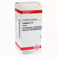 Lachesis D 12 80 st Tabletten