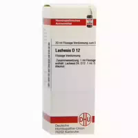 Lachesis D 12 Dilution 20 Ml