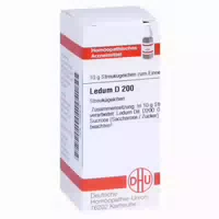 Ledum D 200 Globuli 10 g