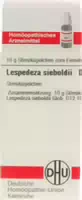 Lespedeza Sieboldii D 12 Globuli 10 g Globuli