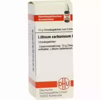 Dhu Lithium Carbonicum D 30 Globuli
