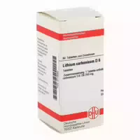 Lithium Carbonicum D 6 Tabletten 80 St Tabletten
