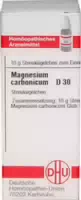 Magnesium Carbonicum D 30 Globuli 10 G Globuli