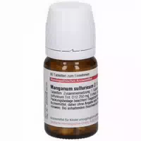 Manganum Sulfuricum D 12 Tabletten 80 st Tabletten