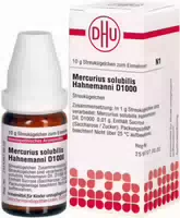 Mercurius Solubilis Hahnemanni D 1000 Gl 10 g