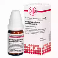 Mercurius Solubilis Hahnemanni D 12 Dilution 20 ml Dilution