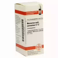 Mercurius Sublimatus Corrosivus D 12 Globuli 10 G Globuli