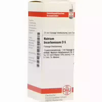 Dhu Natrium Bicarbonicum D6 Dilution 20 ml