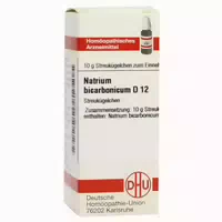 Natrium Bicarbonicum D 12 Globuli 10 G Globuli