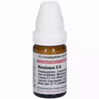 Nicotinum D 6 Globuli 10 g Globuli