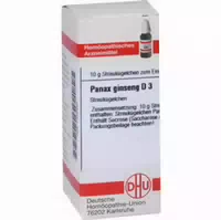Dhu Panax Ginseng D 3 Globuli