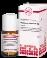 Plumbum Aceticum D 6 Tabletten 80 St Tabletten