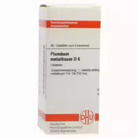 Plumbum Metallicum D 6 Tabletten 80 St Tabletten