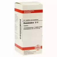 Rhododendron D 12 Tabletten 80 St Tabletten