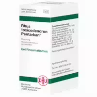 Rhus Toxicodendron Pentarkan Liquidum 50 ml Mischung