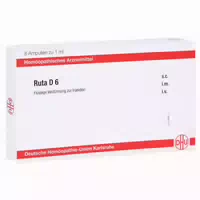 Dhu Ruta D6 8 X 1 ml Ampullen