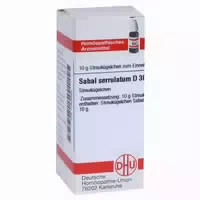 Sabal Serrulatum D 30 Globuli 10 G