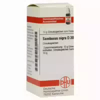 Sambucus Nigra D 30 Globuli 10 g