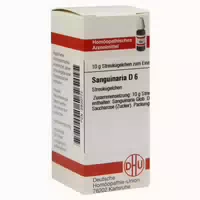 Sanguinaria D 6 Globuli 10 g Globuli