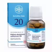 Dhu Schüßler Salz Nr 20 Kalium Aluminium Sulfuricum D6 200 St