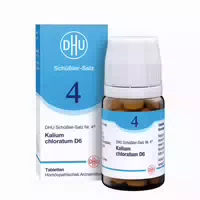 Dhu Schüßler Salz Nr 4 Kalium Chloratum D6 80 St Tabletten