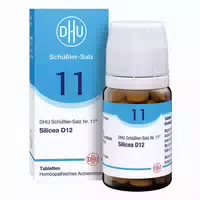 Dhu Schüßler Salz Nummer 11 Silicea D12 Tabletten