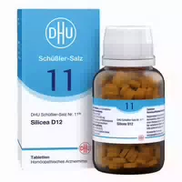 Dhu Schüßler Salz Nummer 11 Silicea D12 Tabletten