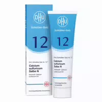 Dhu Schüßler Salz Nummer 12 Calcium Sulfur N D4 Salbe